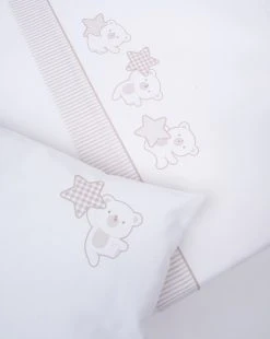 Completo Universale Letto 3 Pezzi Beige Orso E Stelle -Prenatal Shop a0ae48ad xz 1265833 2