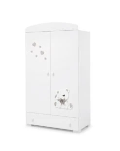 Armadio Tato Bianco/tortora