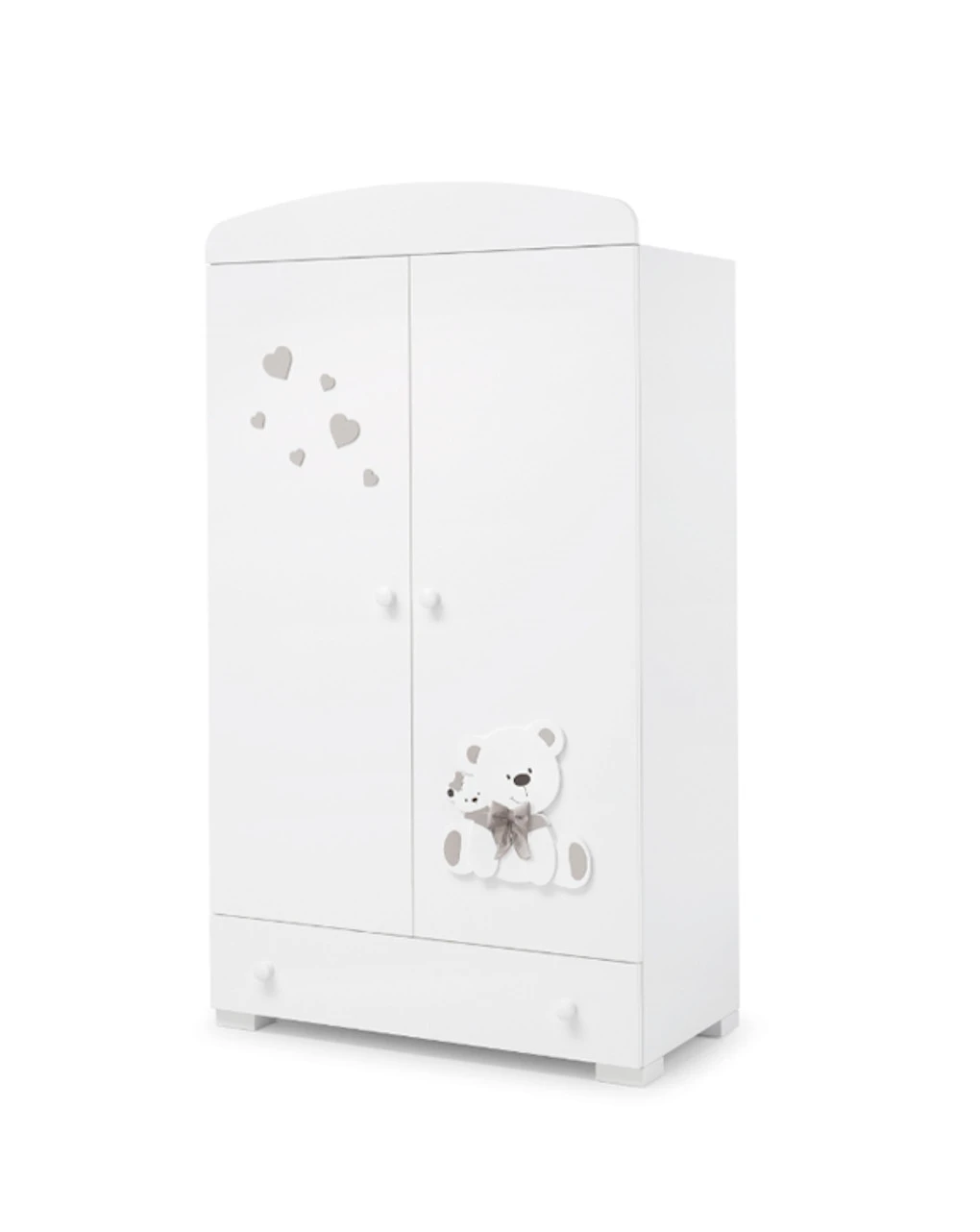 Armadio Tato Bianco/tortora 1 Armadio Tato Bianco/tortora