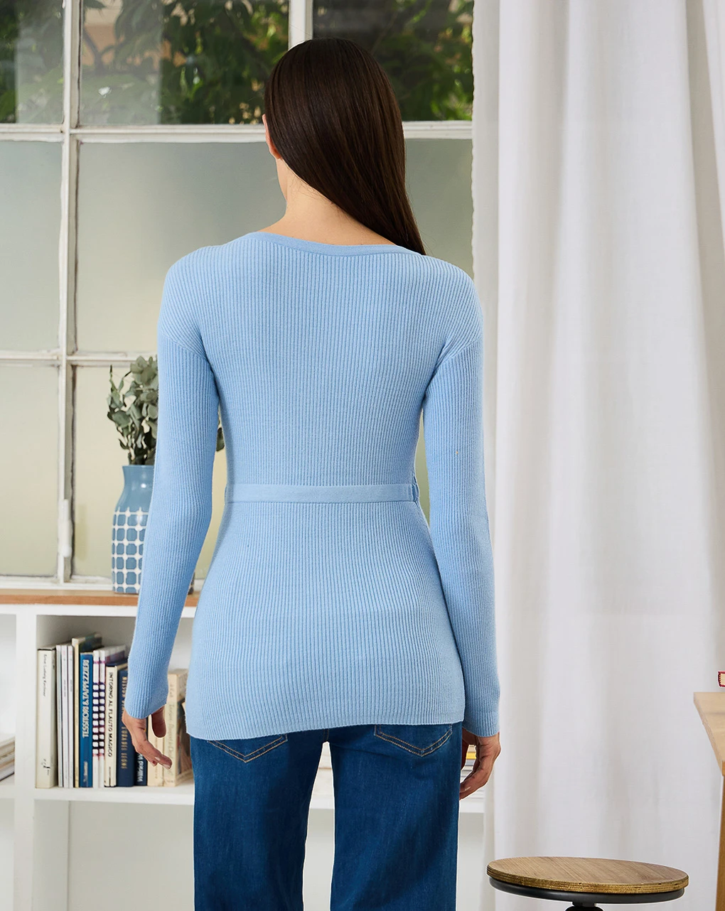 Prenatal Pullover In Maglia A Costine 3 Prenatal Pullover In Maglia A Costine - immagine 3