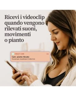 Monitor Duo - Smart Baby Monitor Con Video Hd (smart Sock 3 + Cam 2) Rosa Antico - Owlet -Prenatal Shop a73dfafc xz 1284756 3