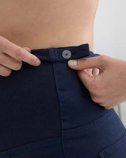 Prenatal Pantalone Premaman Con Fascia Alta A Costine -Prenatal Shop a8643760 xz 705063 3