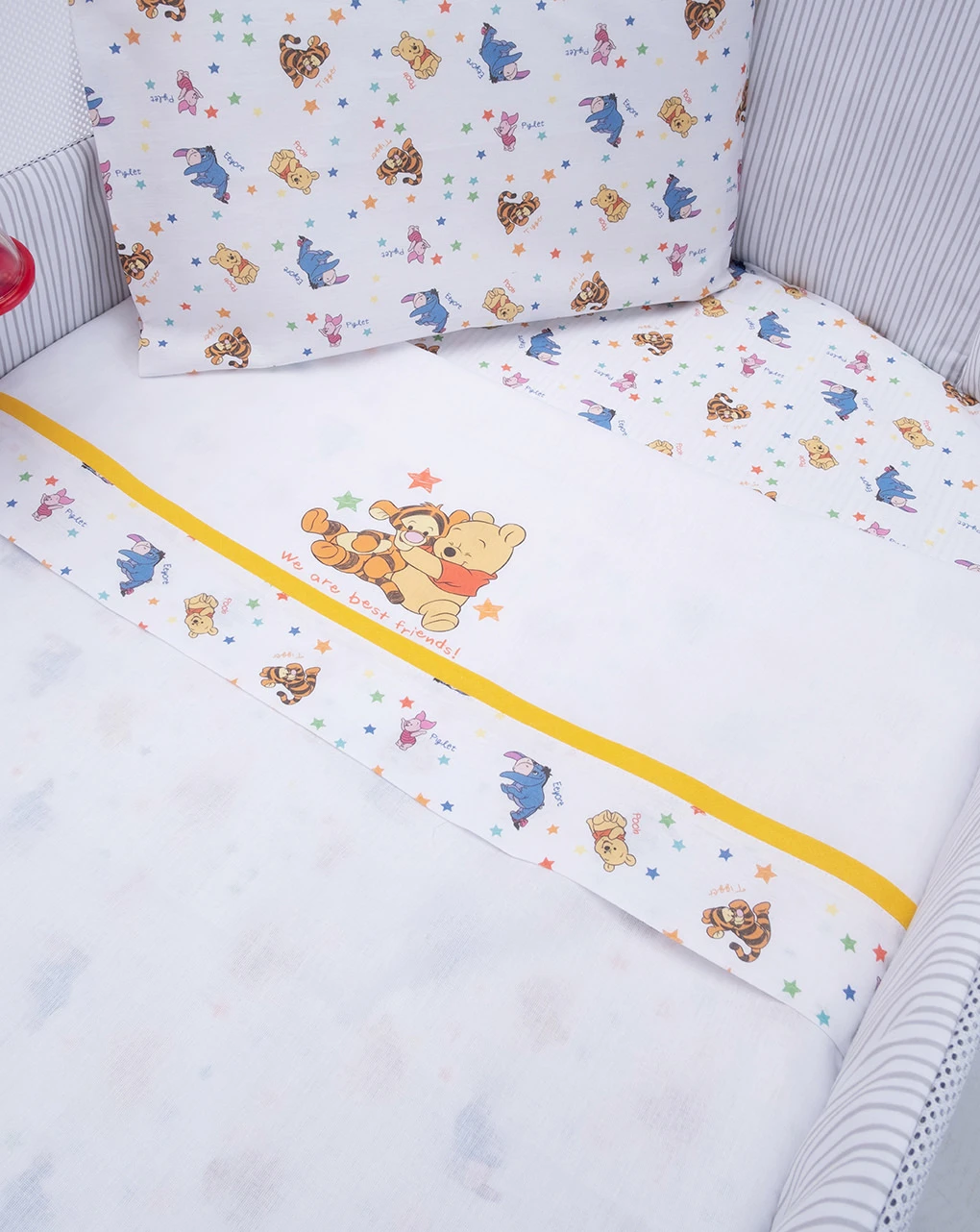 Set Universale Culla Girl "winnie The Pooh" 2 Set Universale Culla Girl "winnie The Pooh" - immagine 2