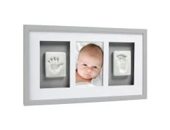 Babyprints Deluxe Wall Frame Grey