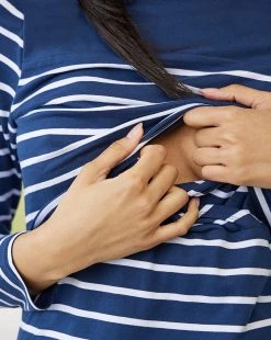 Prenatal Abito Premaman Allattamento Fantasia Righe -Prenatal Shop b12873bd xz 711212 2