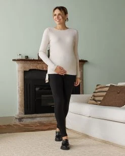 Prenatal Leggings Premaman Con Fascia Alta In Vita