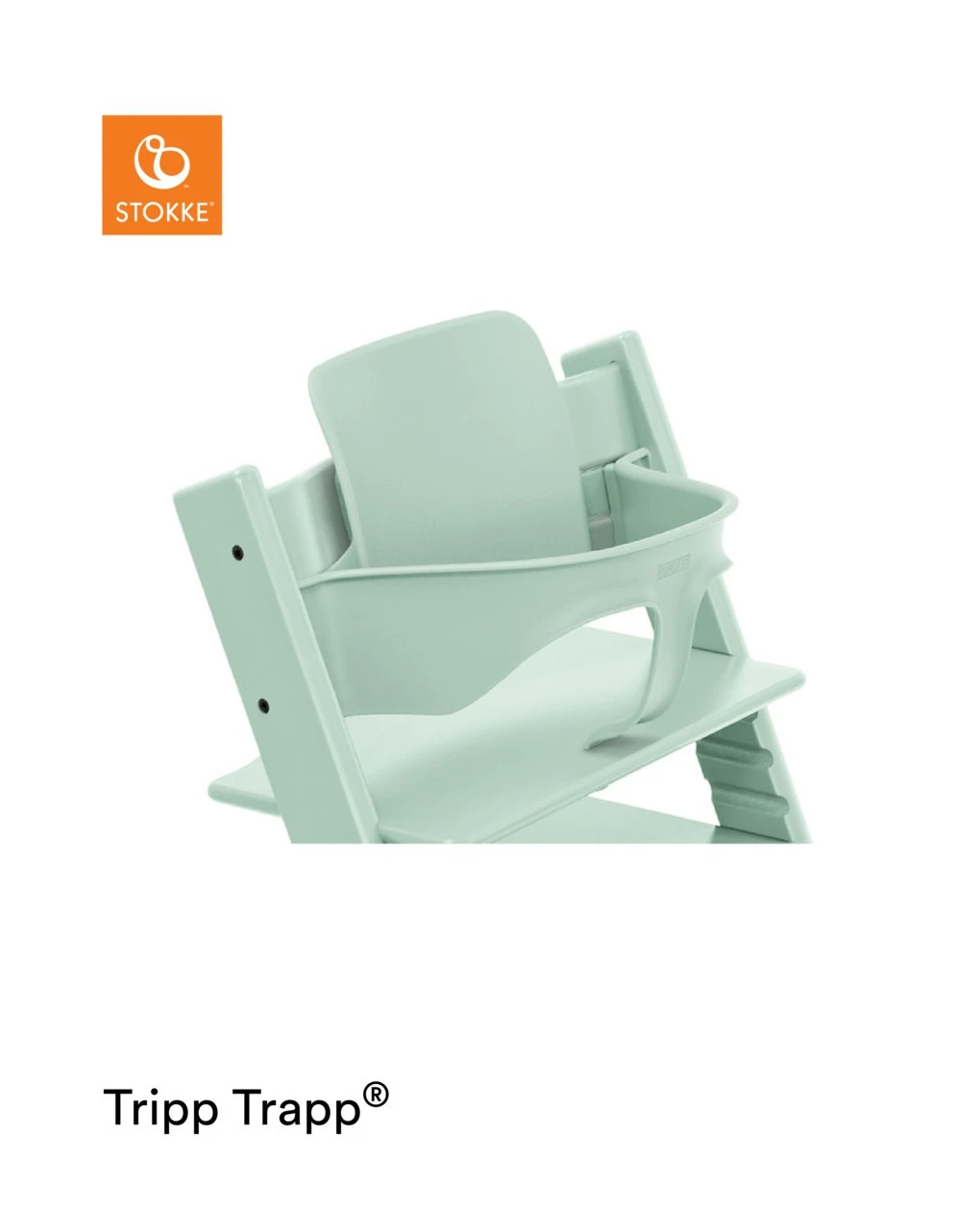 Stokke® Baby Set Per Tripp Trapp® – Soft Mint 1 Stokke® Baby Set Per Tripp Trapp® – Soft Mint