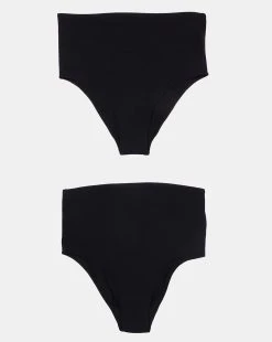 Prenatal Pack 2 Mutande Vita Alta Microfibra Nero -Prenatal Shop b716663b xz 000000000000667097 03