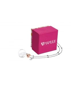 Mamijux Chiama Angeli Con Cuore Centrale Con Piedini Incisi In Oro Rosa -Prenatal Shop b88c403b xz 000000000000705468 04