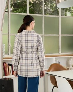 Prenatal Camicia Premaman Allattamento Fantasia Check -Prenatal Shop bcd5ca15 xz 1329318 2