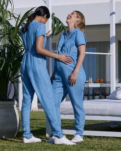 Prenatal Set Salopette E T-shirt Allattamento In Jersey Di Cotone