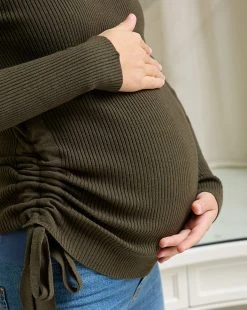 Prenatal Maglioncino Premaman A Costine Verde Militare 7 Prenatal Maglioncino Premaman A Costine Verde Militare -Prenatal Shop c71dd81e xz 1266664 3