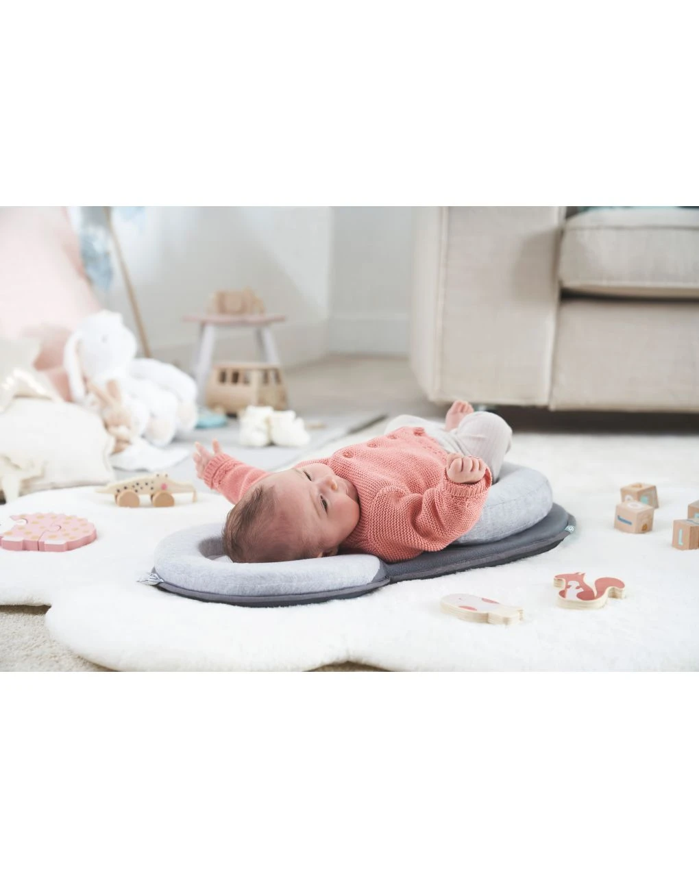 Materassino Ergonomico Cosydream Smokey - Babymoov 7 Materassino Ergonomico Cosydream Smokey - Babymoov - immagine 7