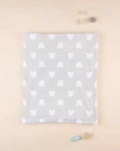 Coperta Letto Pile Unisex Gray