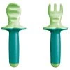 Mam Dipper Set, Set Posate Con Forchetta E Cucchiaio, 6+ Mesi, Neutro