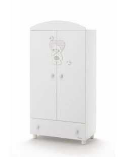 Armadio 2 Ante Leivonnaiset Bianco - Giordani