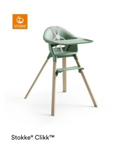 Stokke® Clikk™ High Chair - Clover Green -Prenatal Shop d76e53e2 xz 000000000000706598 02