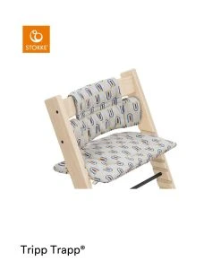 Tripp Trapp® Classic Cushion Robot Grey Ocs Cuscino Per Seggiolone, Morbido E Avvolgente Per Il Tuo Bambino -Prenatal Shop dac10c1d xz 000000000000675606 02