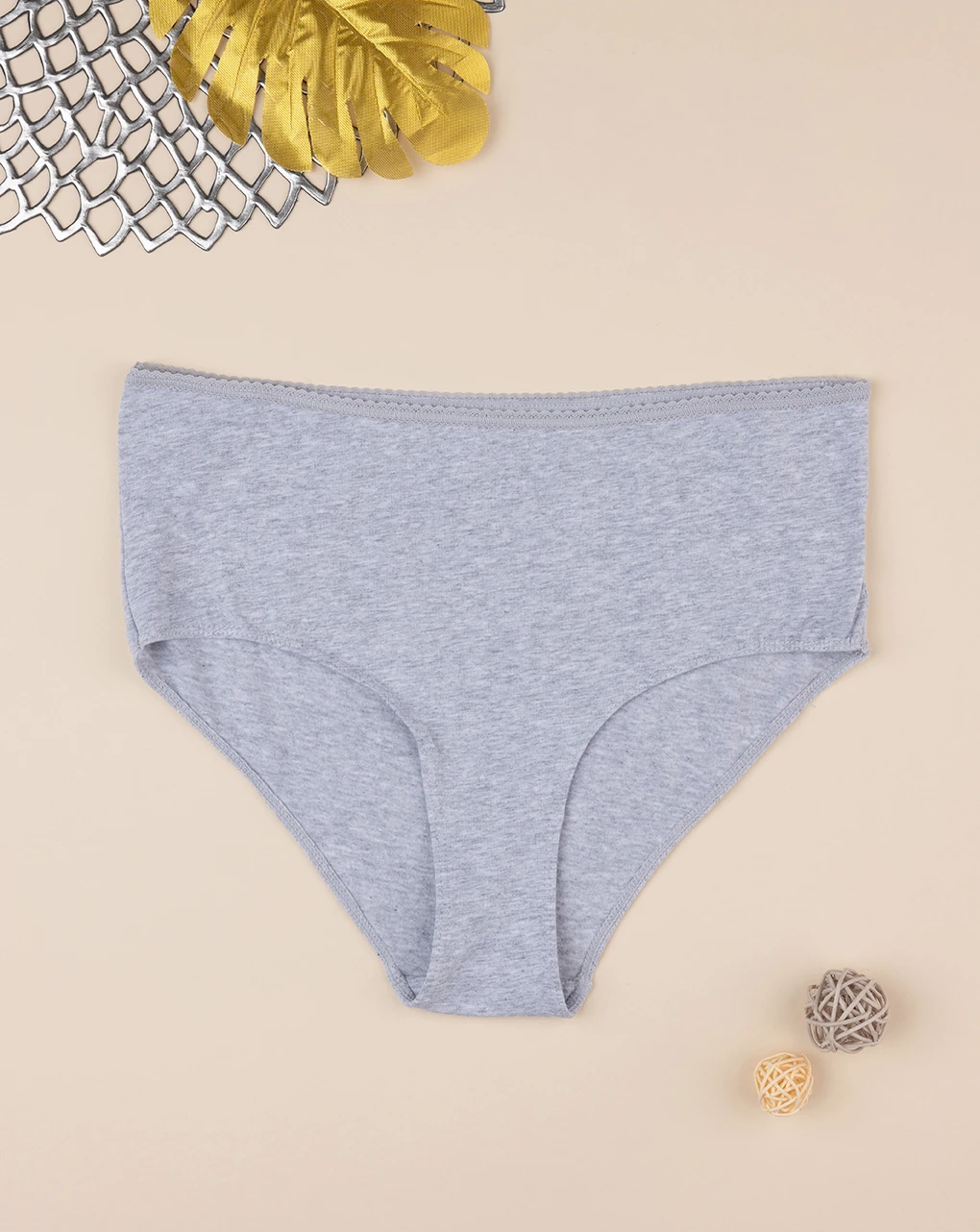 Prenatal Slip Premaman Vita Alta Grigio 1 Prenatal Slip Premaman Vita Alta Grigio