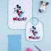 Prenatal Set Asilo Bimbo "mickey Mouse" Azzurro