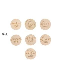 Milestone Cards - 7 Biglietti In Legno Per Documentare La Crescita Del Bambino - Pearhead -Prenatal Shop ea4385ba xz 1351203 2