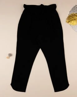 Prenatal Pantalone Lungo Nero Con Coulisse