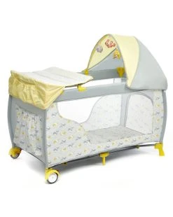 Lettino Da Viaggio Deluxe Oceano Pesciolini Grigio