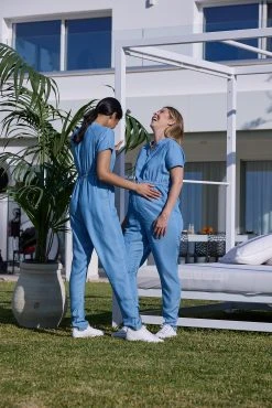 Prenatal Set Salopette E T-shirt Allattamento In Jersey Di Cotone -Prenatal Shop f4eb8b9f xz 1289071 4