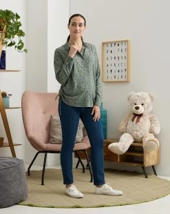 Prenatal Pantalone Premaman In Denim Stretch