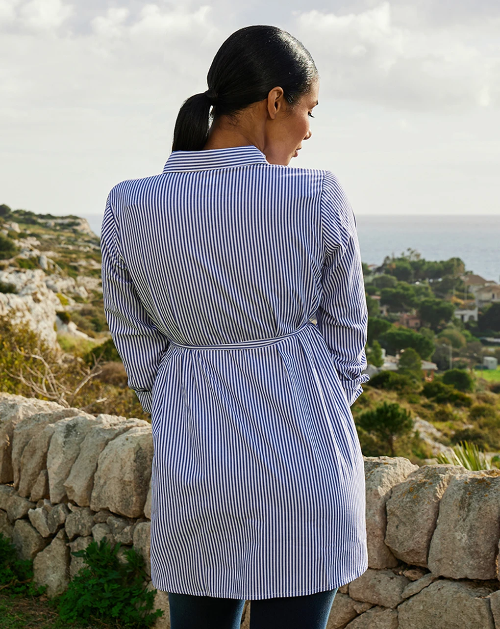 Prenatal Camicia Premaman Con Fantasia Righe 3 Prenatal Camicia Premaman Con Fantasia Righe - immagine 3