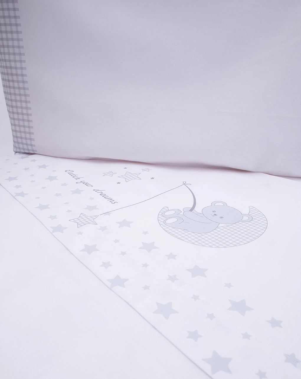 Set Letto Unisex "orsetto E Luna" 2 Set Letto Unisex "orsetto E Luna" - immagine 2