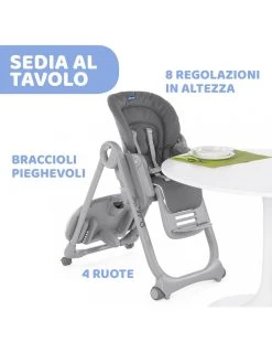 Seggiolone Chicco Polly Magic Graphite 8 Seggiolone Chicco Polly Magic Graphite -Prenatal Shop fde7e633 xz 000000000000627462 03